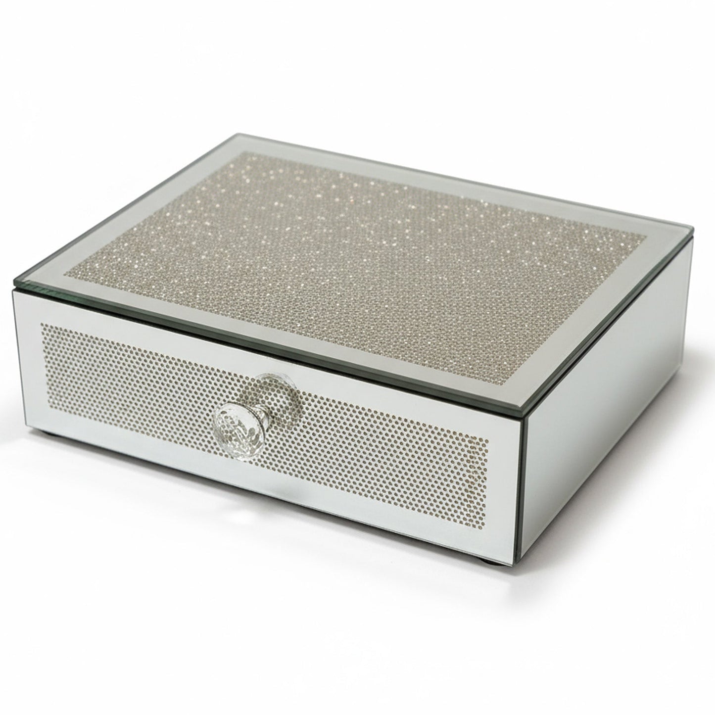 24K Gold Dipped Natural Rose 7" – Luxe Drawer Glass Box