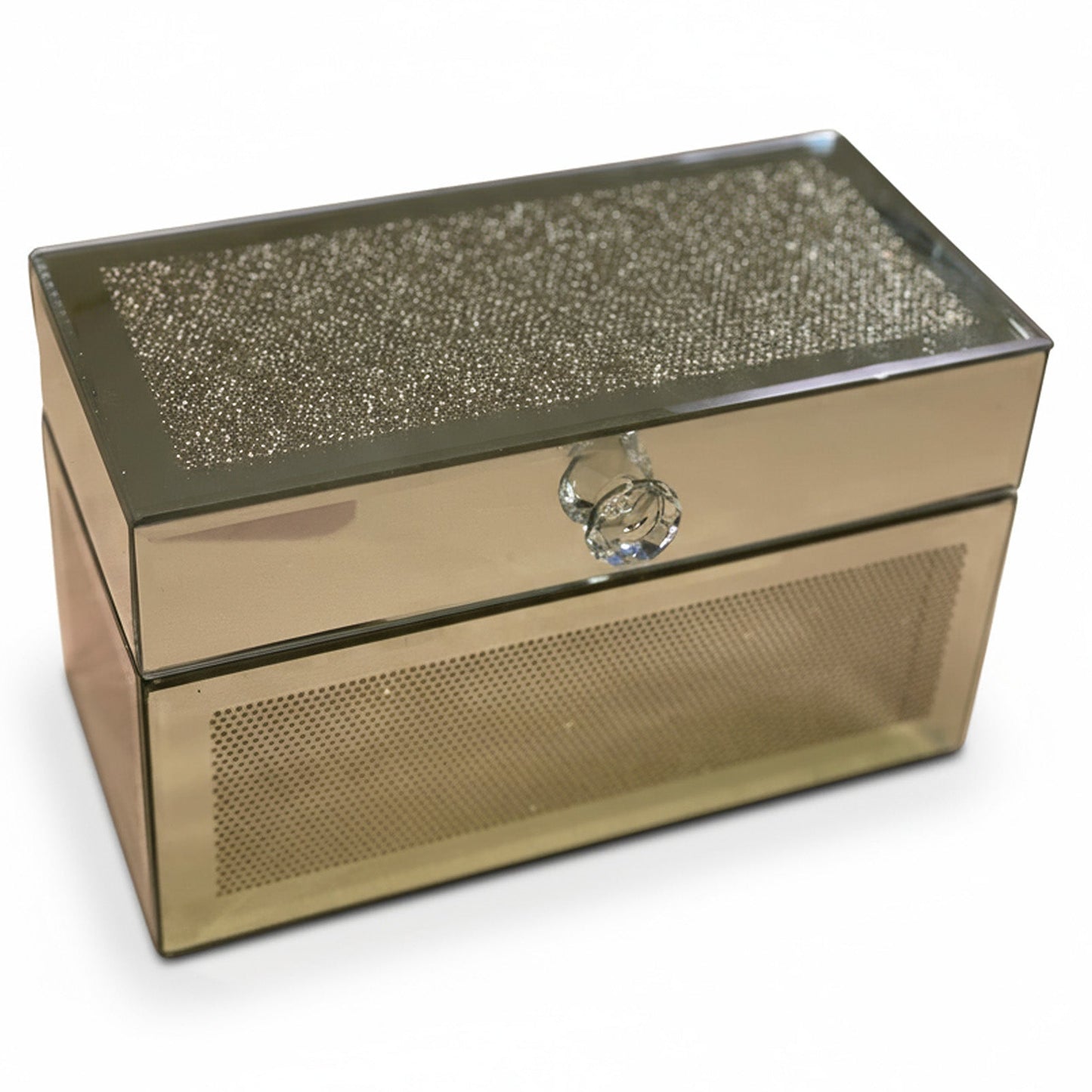 24K Gold Dipped Natural Rose 7" – Luxe Glass Box