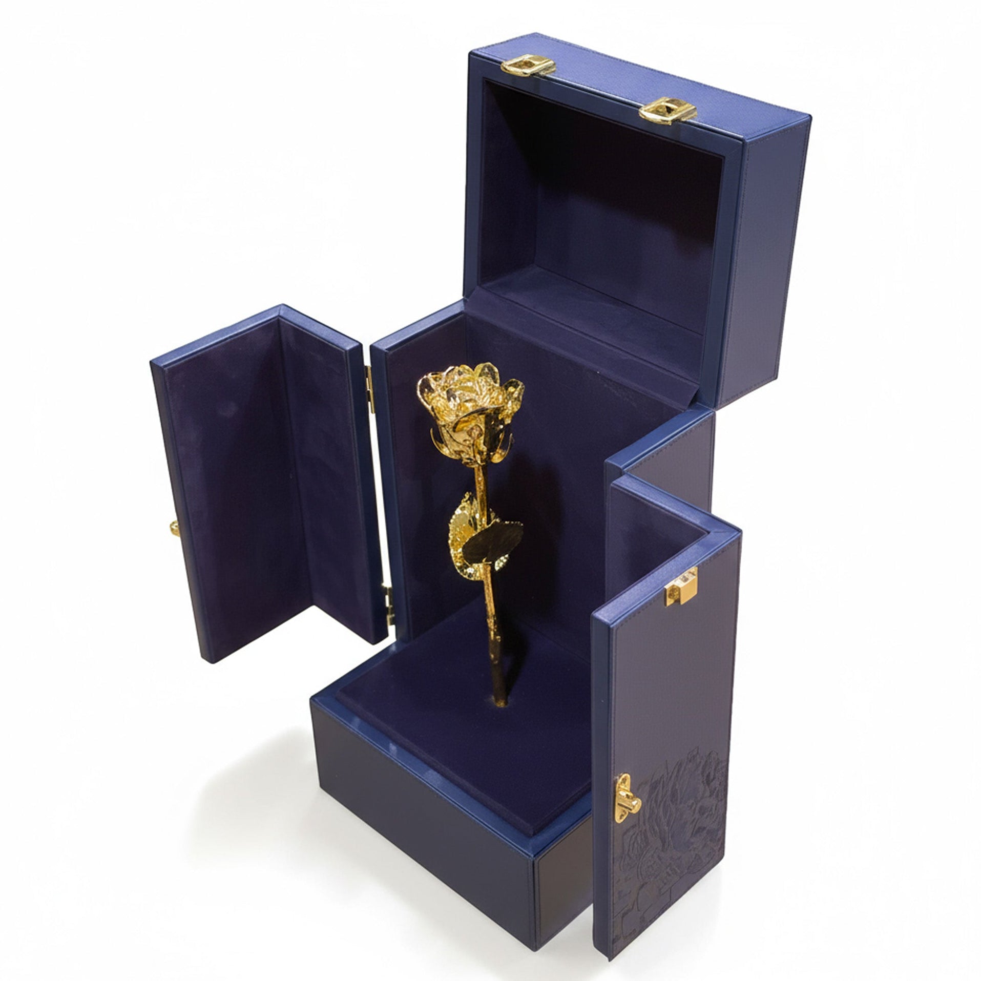 24K Gold Dipped Natural Rose 11.5